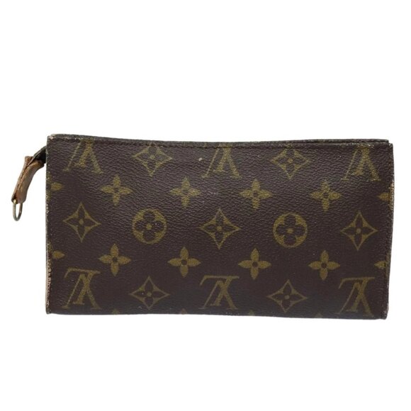 LOUIS VUITTON Monogram Bucket GM Pouch Accessory Pouch LV Auth 78579 - Picture 2 of 16